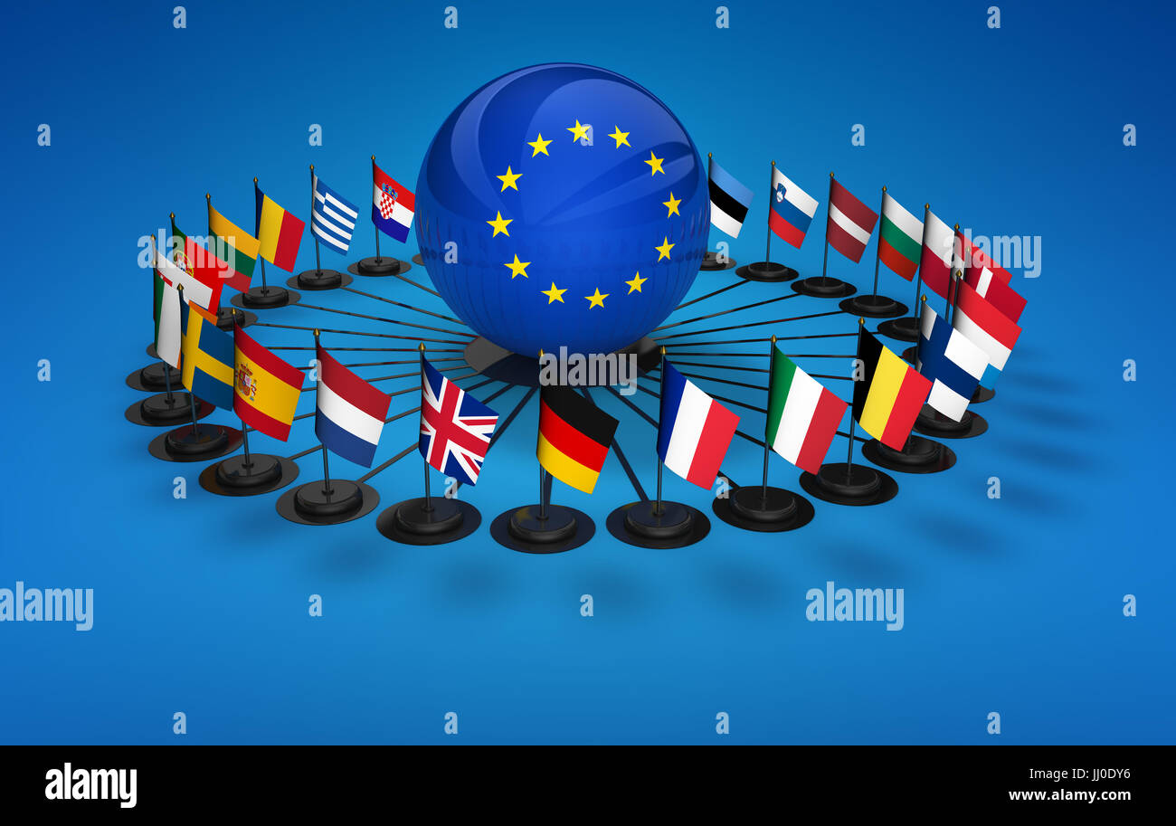 Flags of European Countries Stock Illustration - Illustration of business,  flags: 11193157