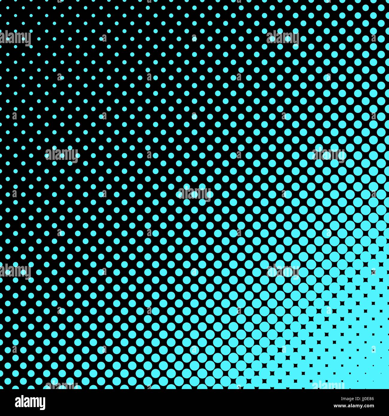 Geometric halftone dot pattern background - vector graphic design from ...