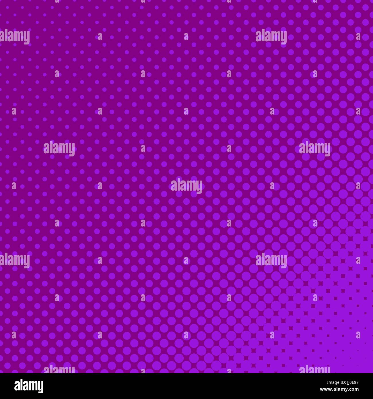 Geometric halftone dot pattern background from circles in varying sizes ...