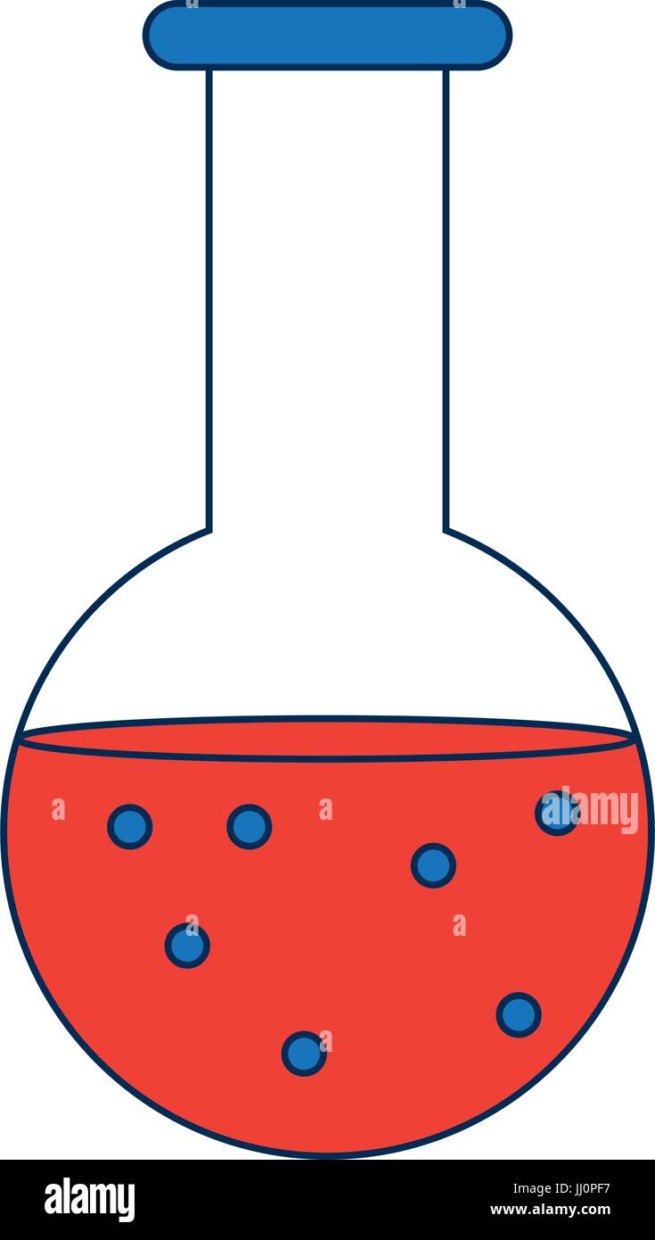 test tube flask laboratory school equipment Stock Vector Image & Art ...