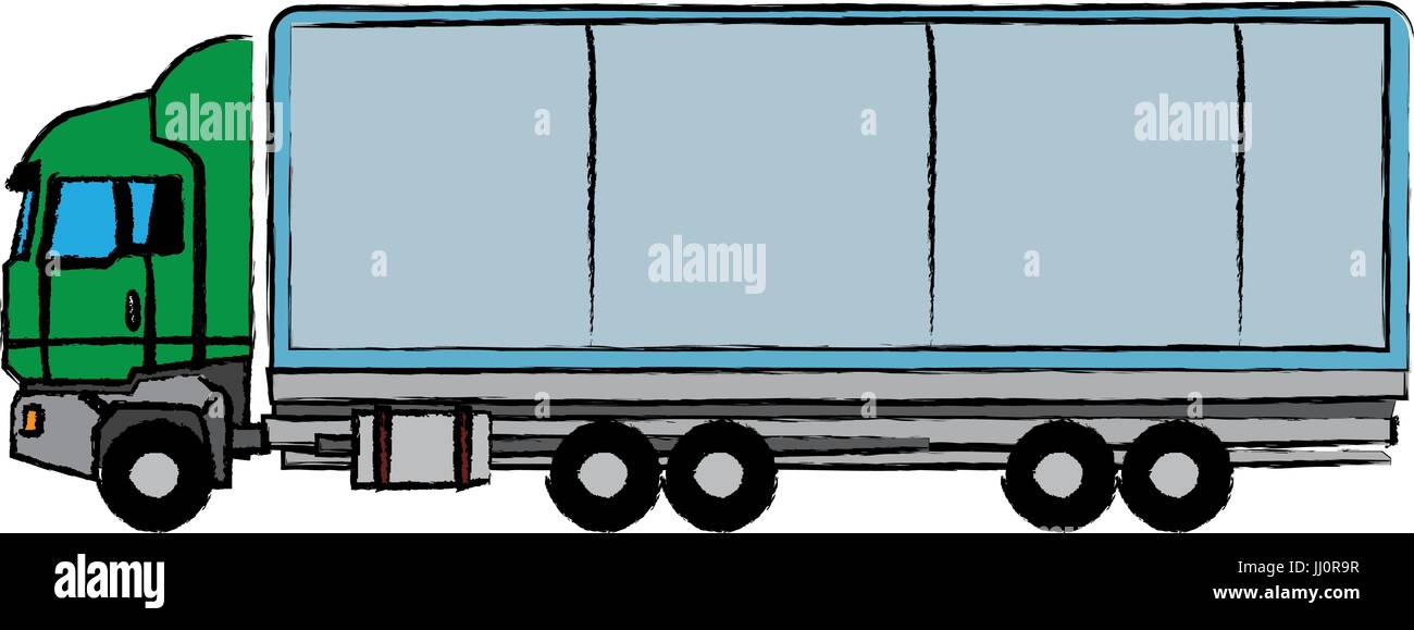 Delivery Truck Side View Stock Photos Delivery Truck Side