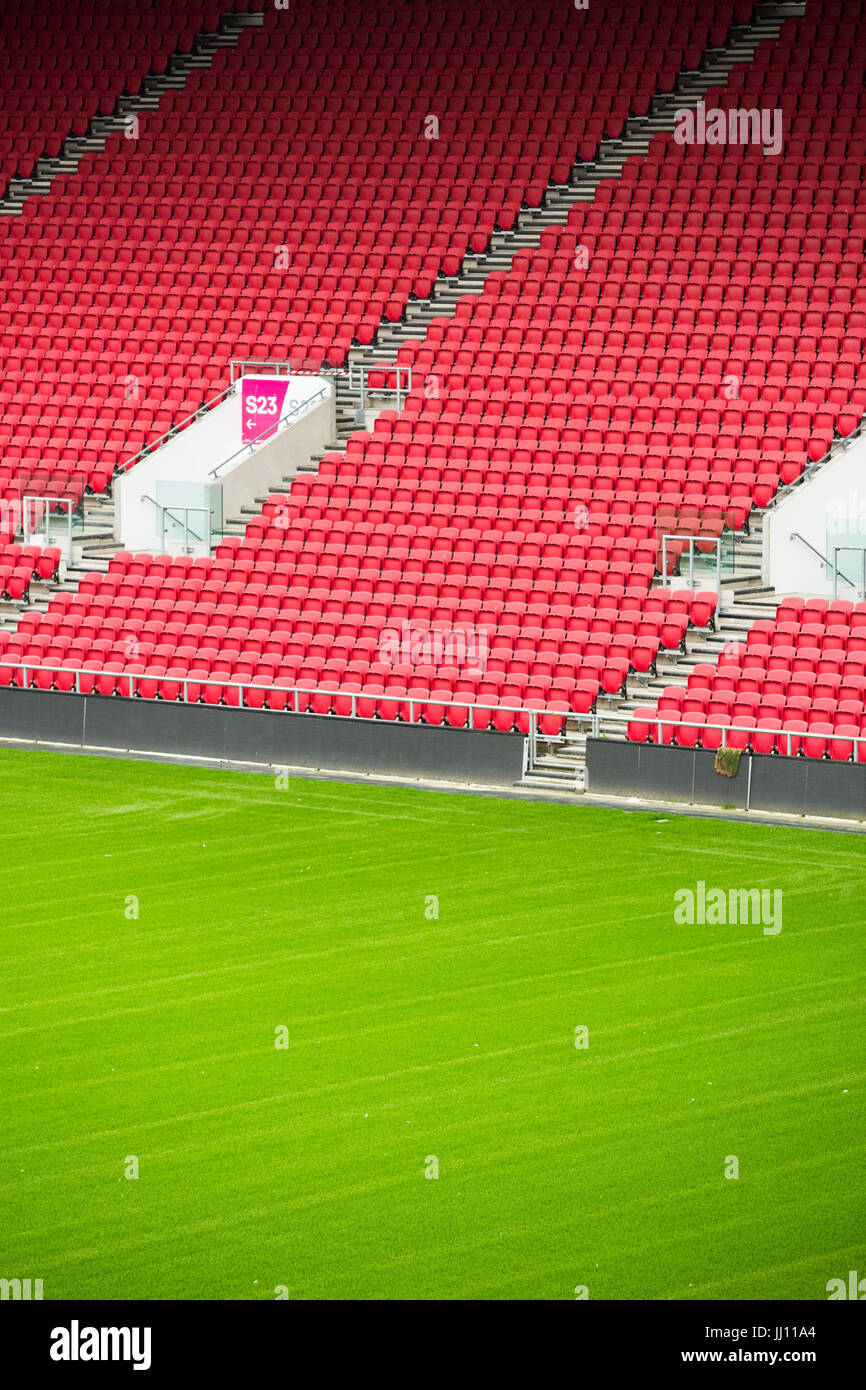 General view of Ashton Gate stadium, Bristol. Stock Photo
