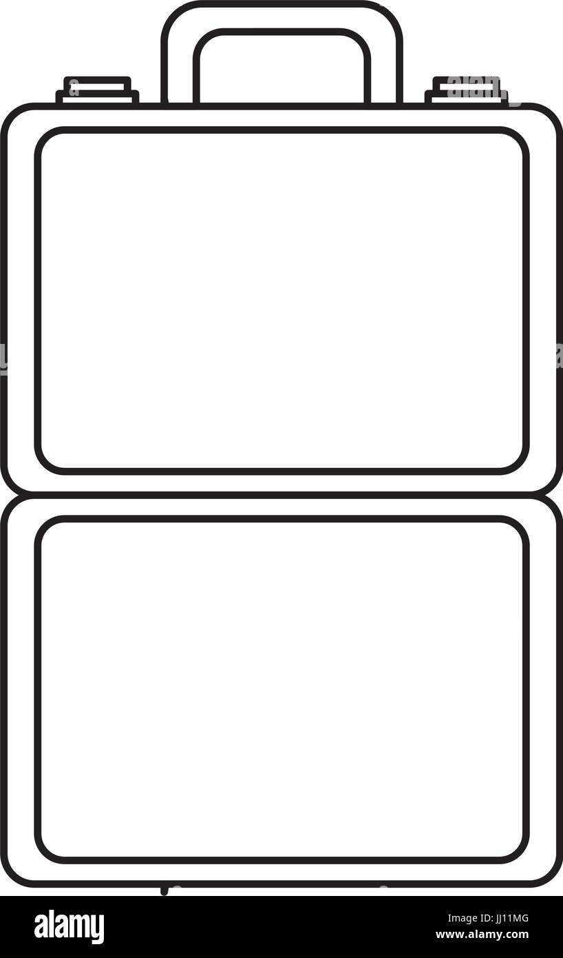 Open Suitcase Vector Black and White Stock Photos \u0026 Images - Alamy