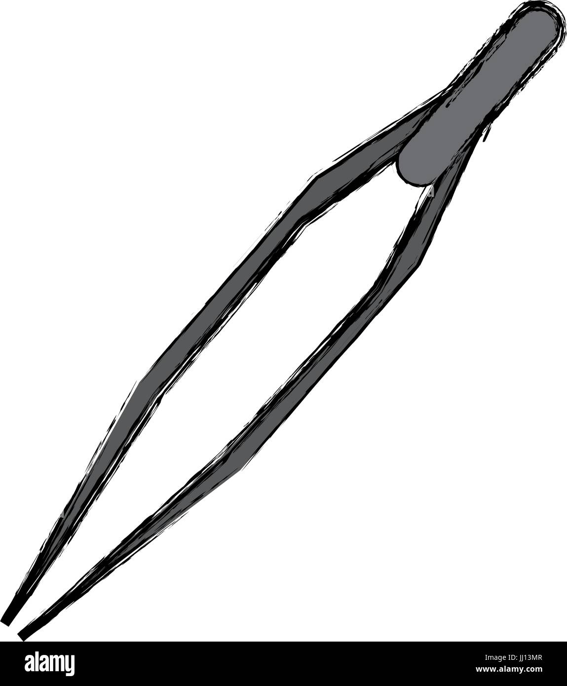 Laboratory tweezer Stock Vector Images Alamy