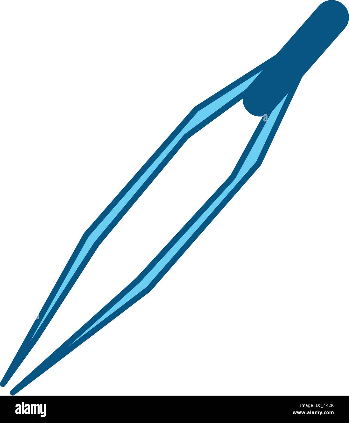 Laboratory tweezer Stock Vector Images Alamy