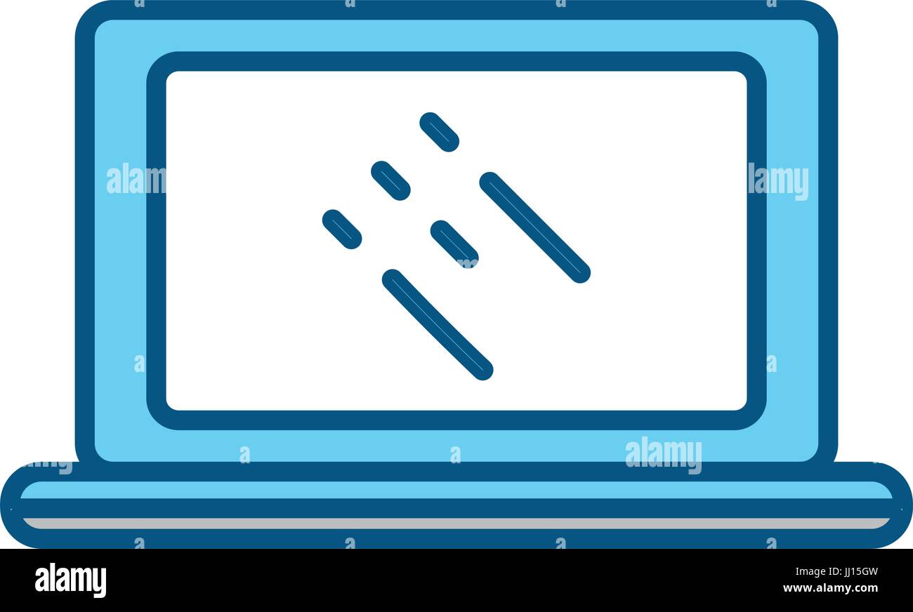 Laptop PC symbol Stock Vector Image & Art - Alamy