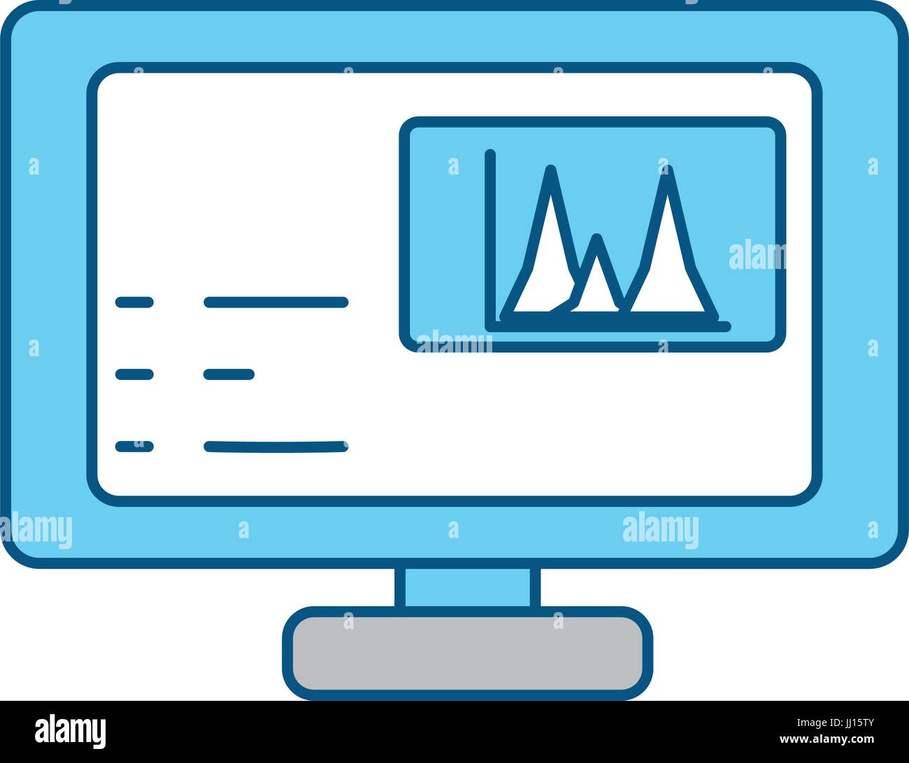 Computer screen symbol Stock Vector Image & Art - Alamy