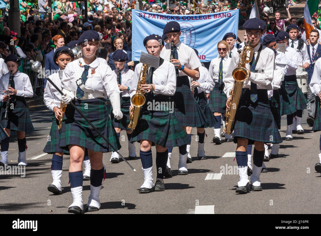 flash mob sydney st patricks day parade