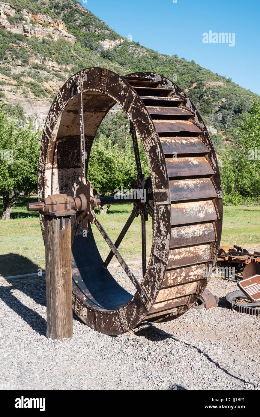 Pendley waterwhill, Slide Rock State Park , Oak Creek Canyon, Arizona, USA Stock Photo Alamy