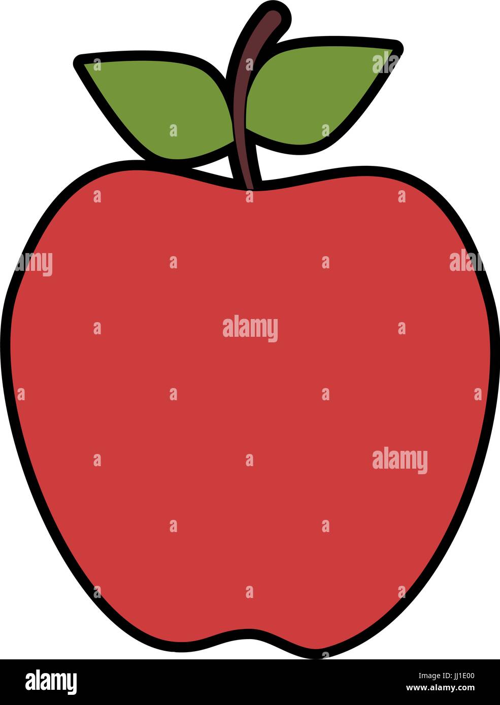 apple fruit icon Stock Vector Image & Art - Alamy