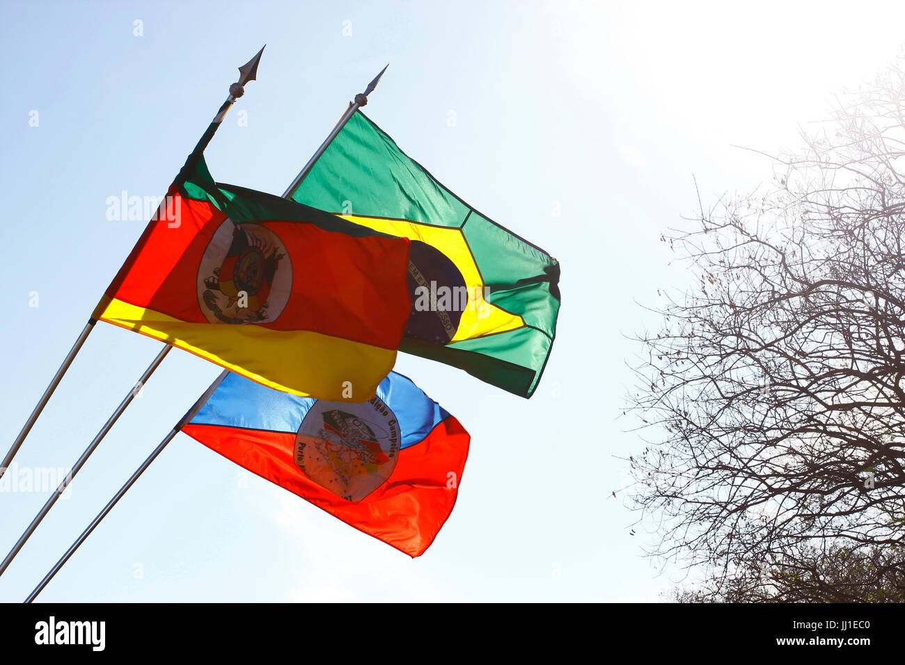 Flag of porto alegre hi-res stock photography and images - Alamy