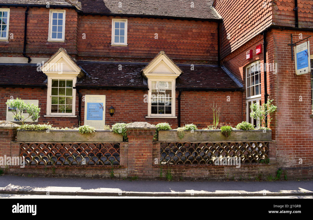 Entrance To Gilbert White S House Garden Selborne Near Alton
