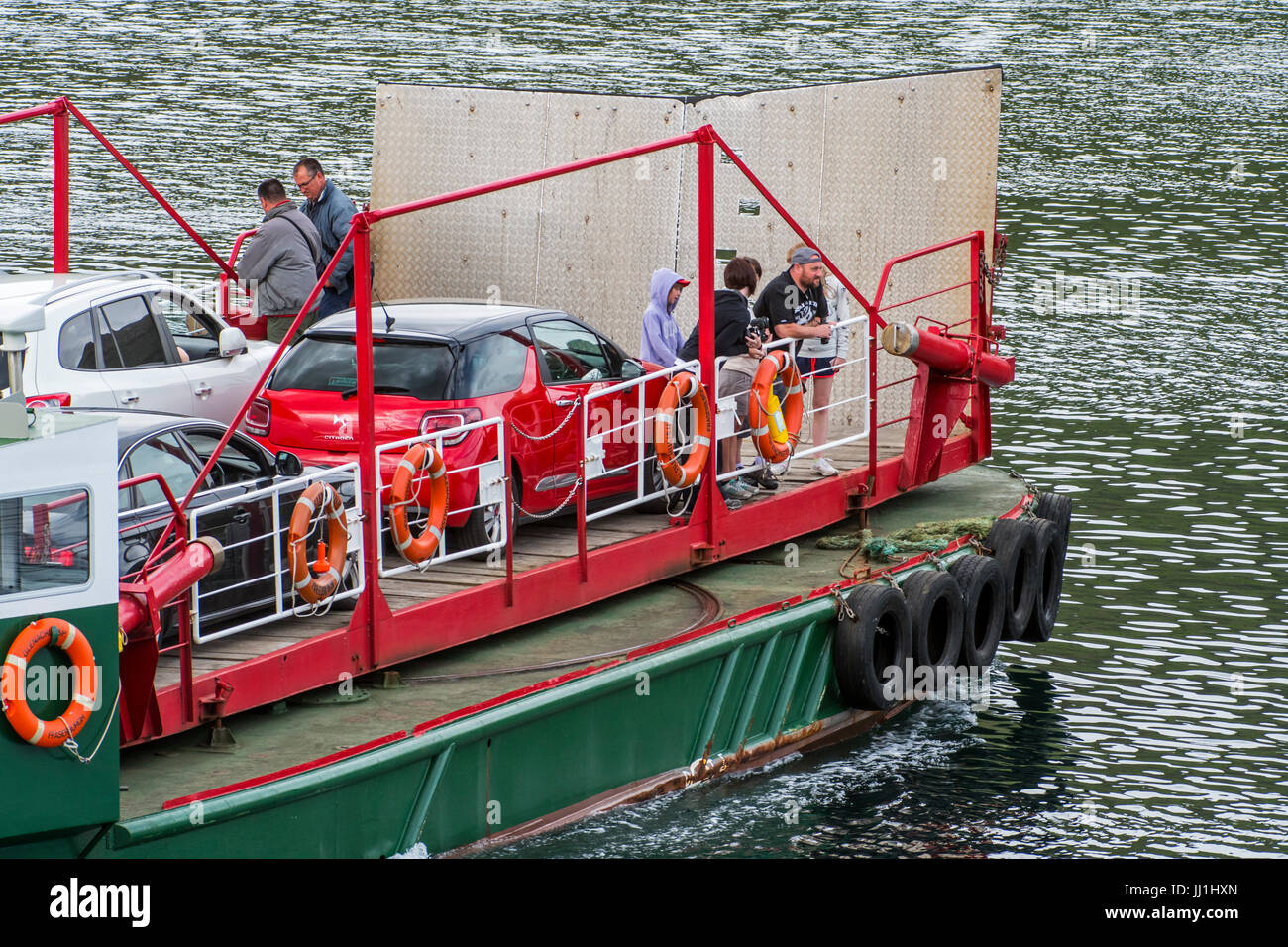 MV Glenachulish, turntable ferry operating a summer service between
