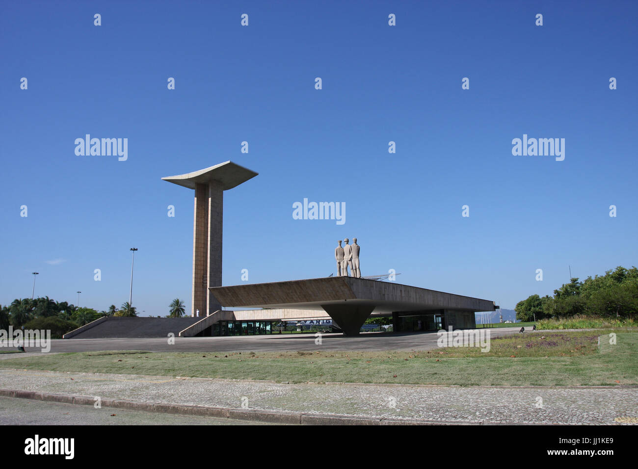 National monument of the Deads of Second World War, Rio de Janeiro, Brazil Stock Photo