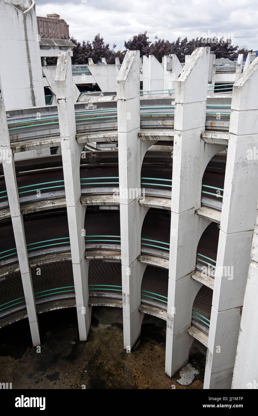 Multistorey car park, NoisyleGrand, 93160 NoisyleGrand, Marne la Vallée, Ile de France