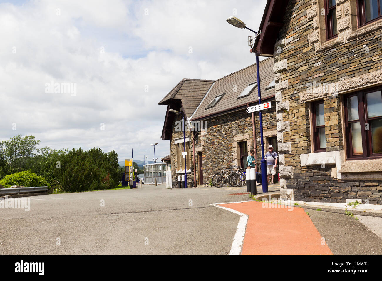 Kendal branch Line railway Station Cumbria Stock Photo Alamy