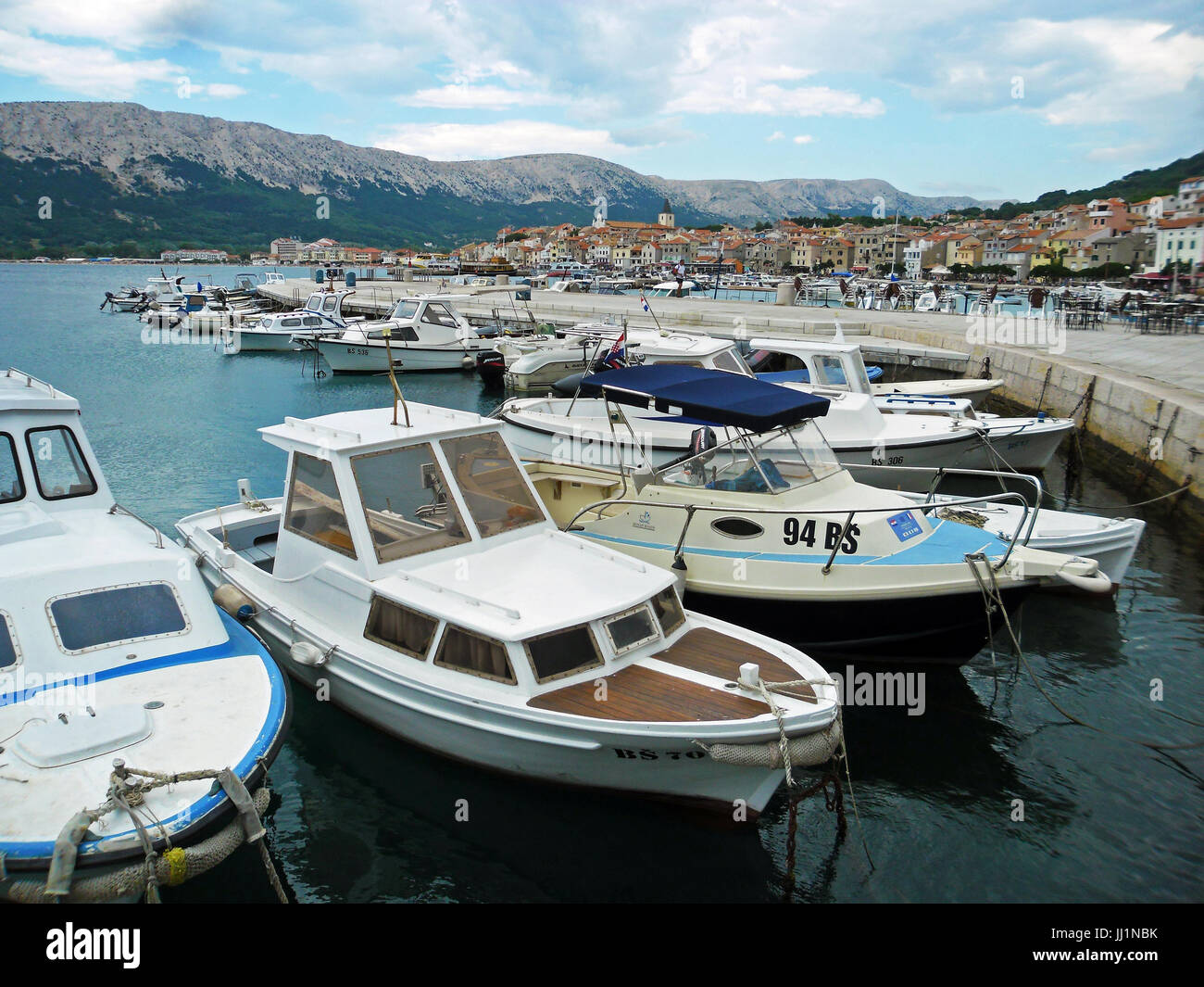 Baska,island Krk,Adriatic coast,Croatia,Europe,1 Stock Photo