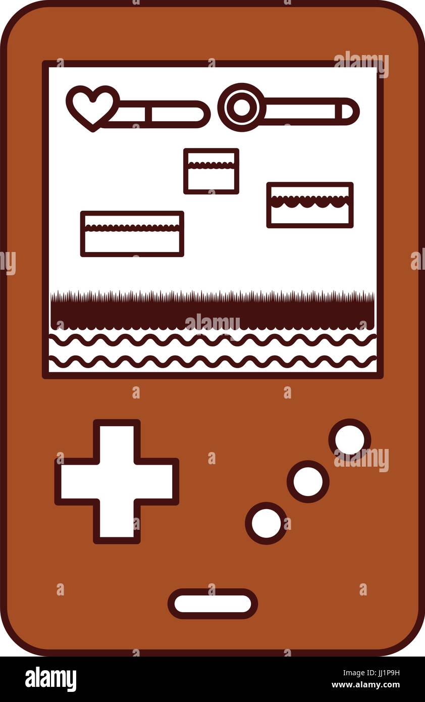 Portable video game console Stock Vector Image & Art - Alamy
