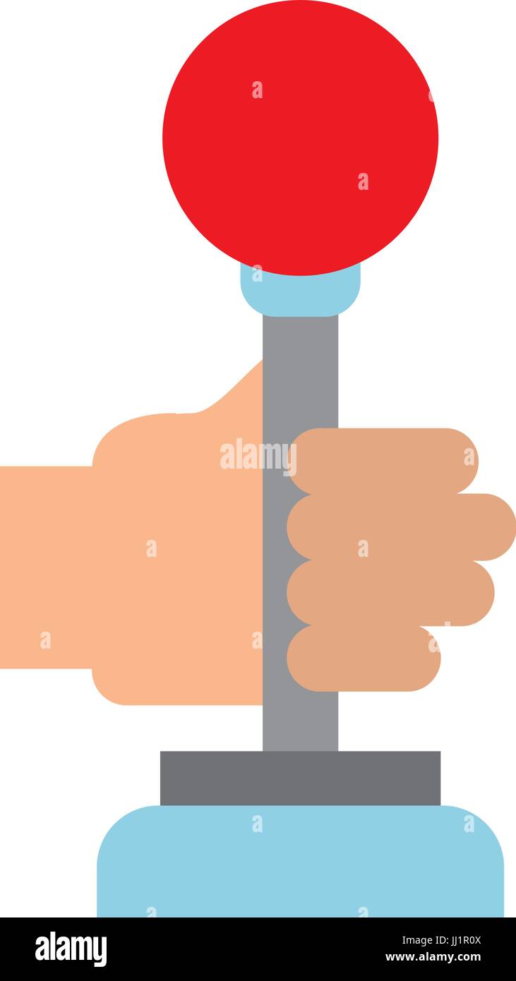 hands with video game control icon Stock Vector Image & Art - Alamy