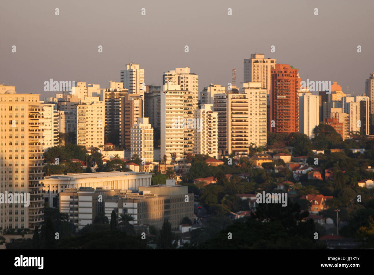 Building, São Paulo, Brazil Stock Photo