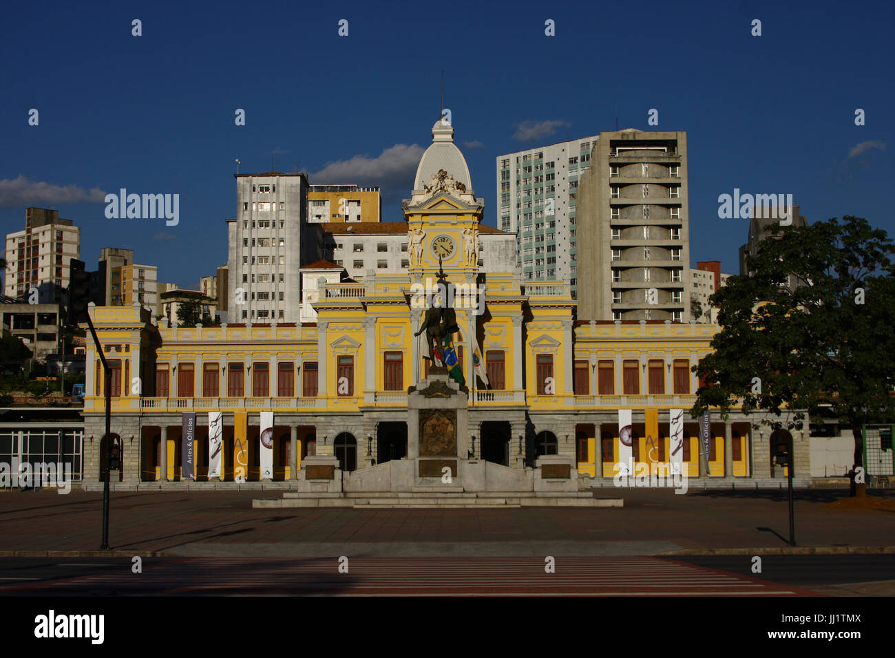 Monument to the state of Minas Gerais, Station Square, Belo Horizonte, Minas Gerais, Brazil Stock Photo