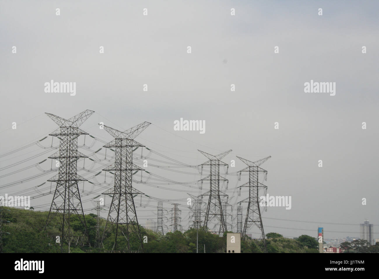 Tower Energy, São Paulo, Brazil Stock Photo