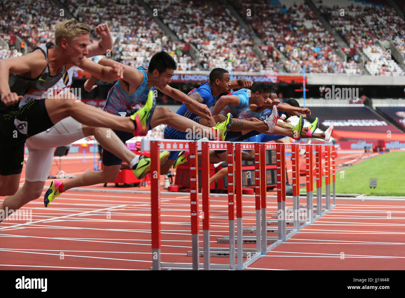 110 meter hurdle race hires stock photography and images Alamy
