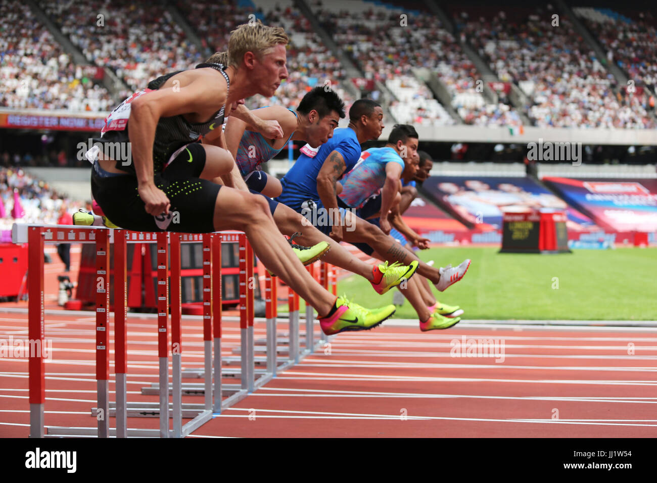 Men's 110m Hurdles Heat 2 at the 2017 IAAF Diamond League, Anniversary