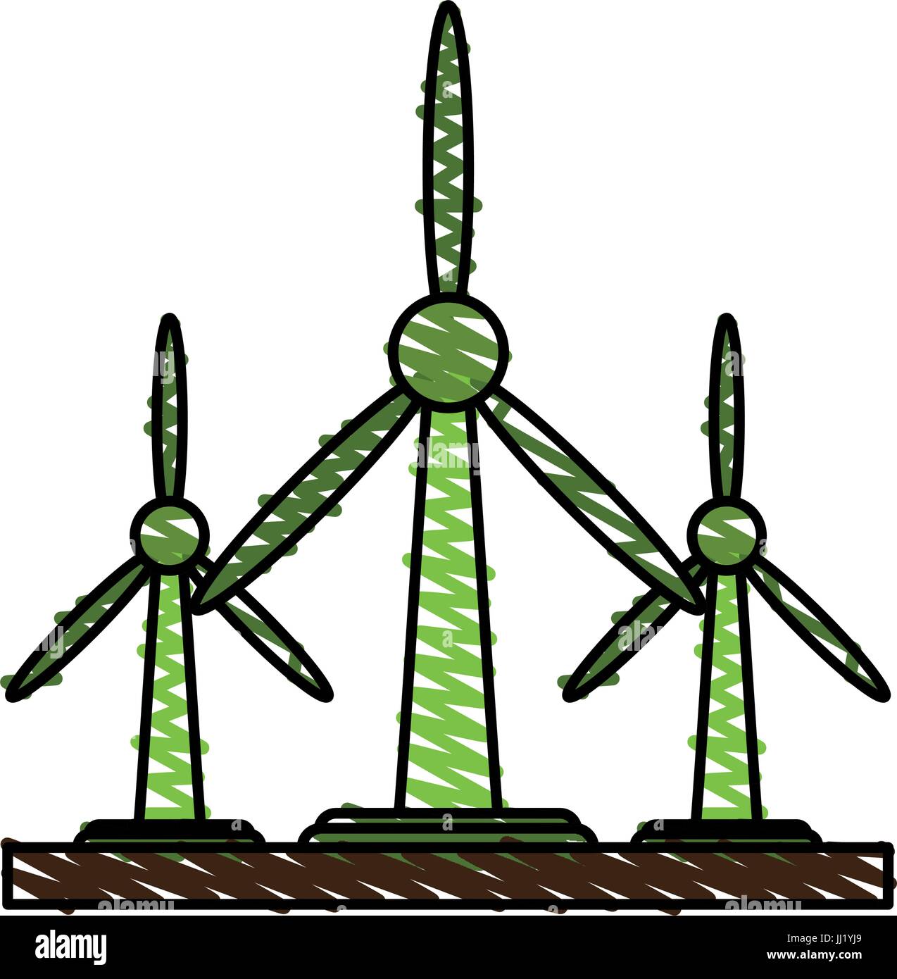 wind turbine vector illustration Stock Vector Image & Art - Alamy