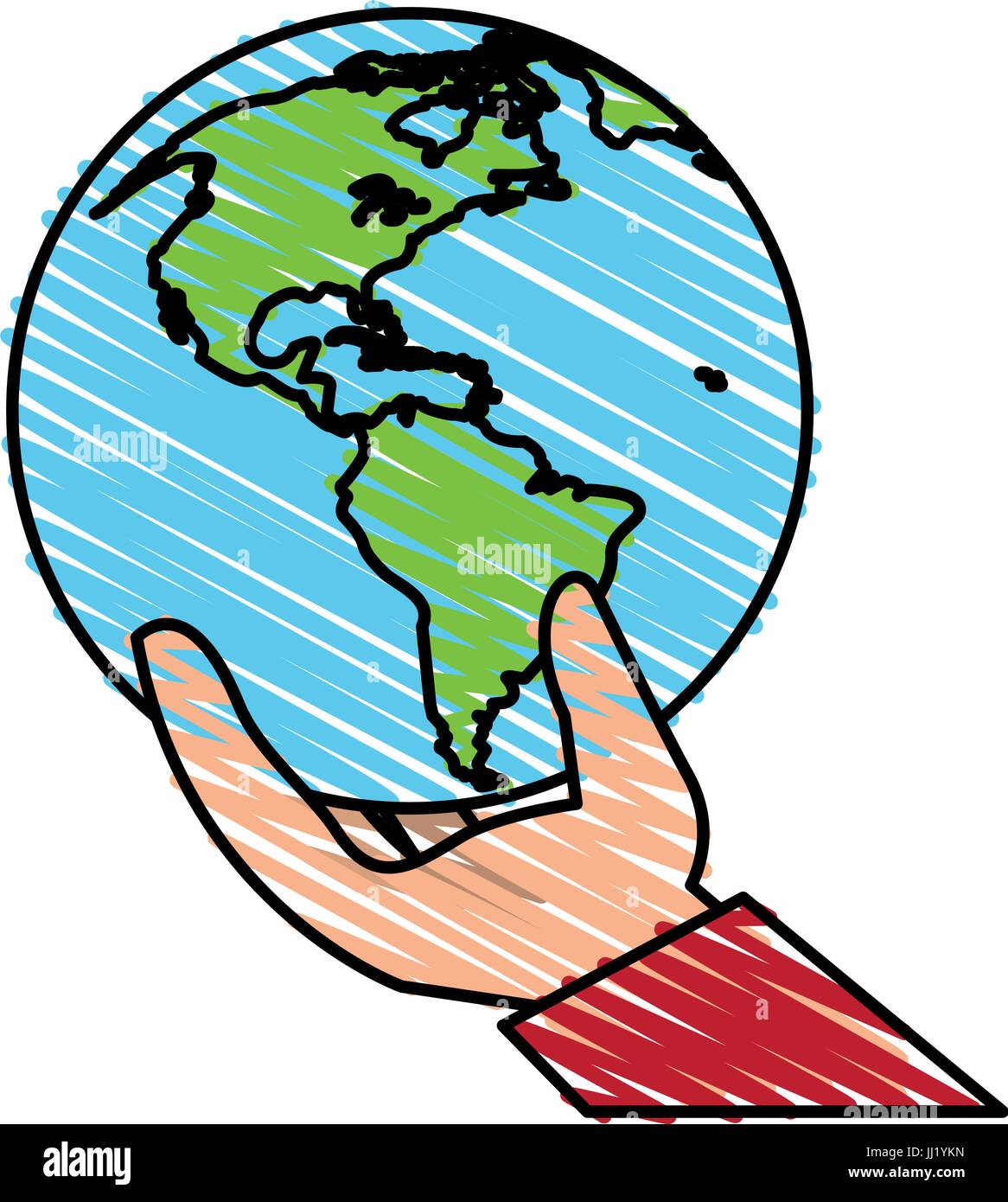 globe vector illustration Stock Vector Image & Art - Alamy