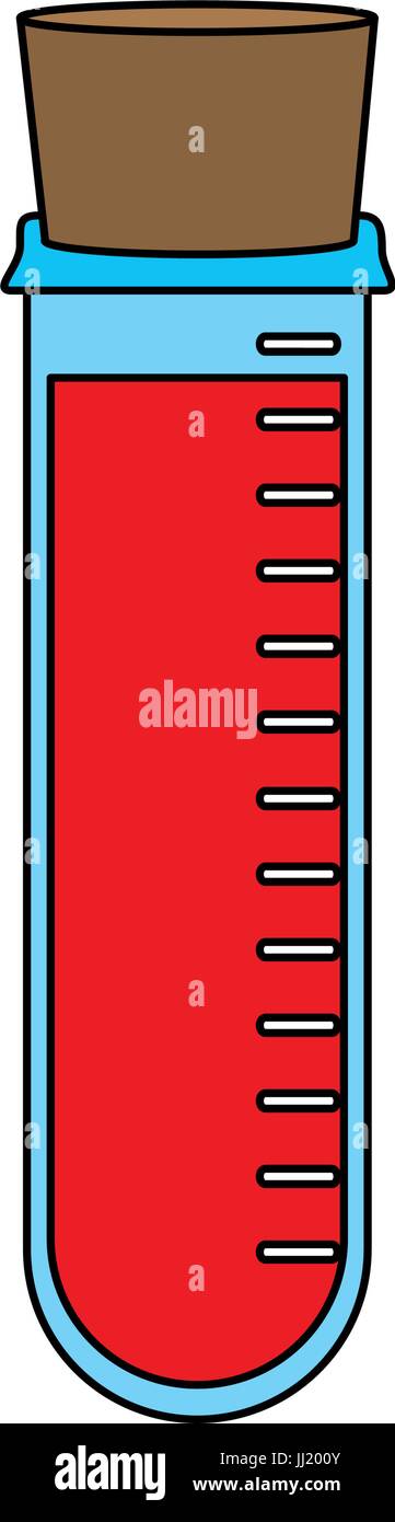 testing tube vector illustration Stock Vector Image & Art - Alamy
