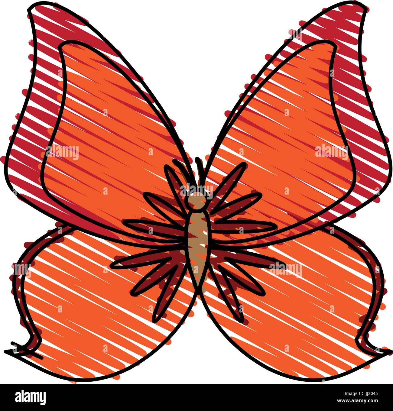 butterfly vector illustration Stock Vector Image & Art - Alamy