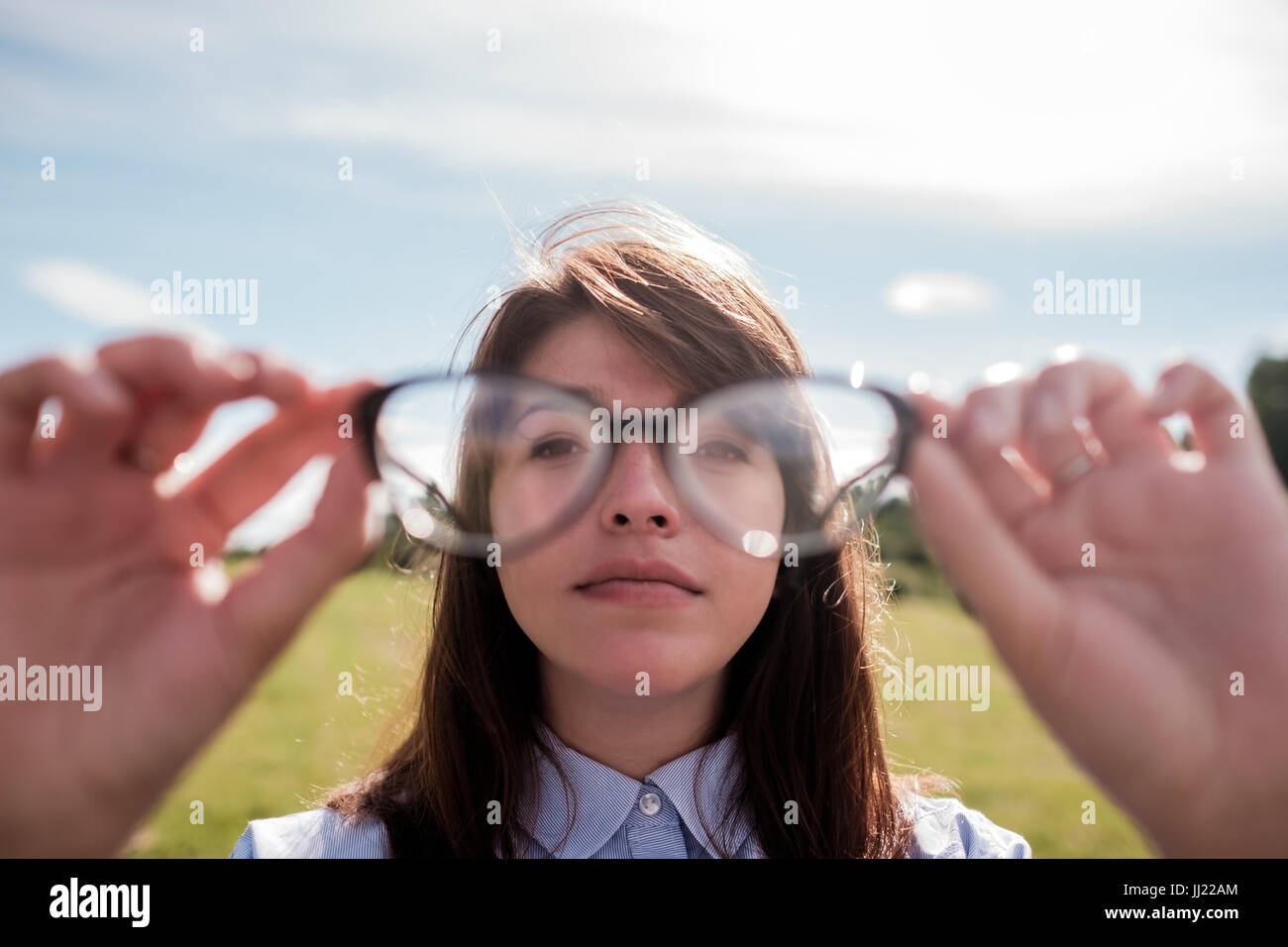 See through glasses hires stock photography and images Alamy
