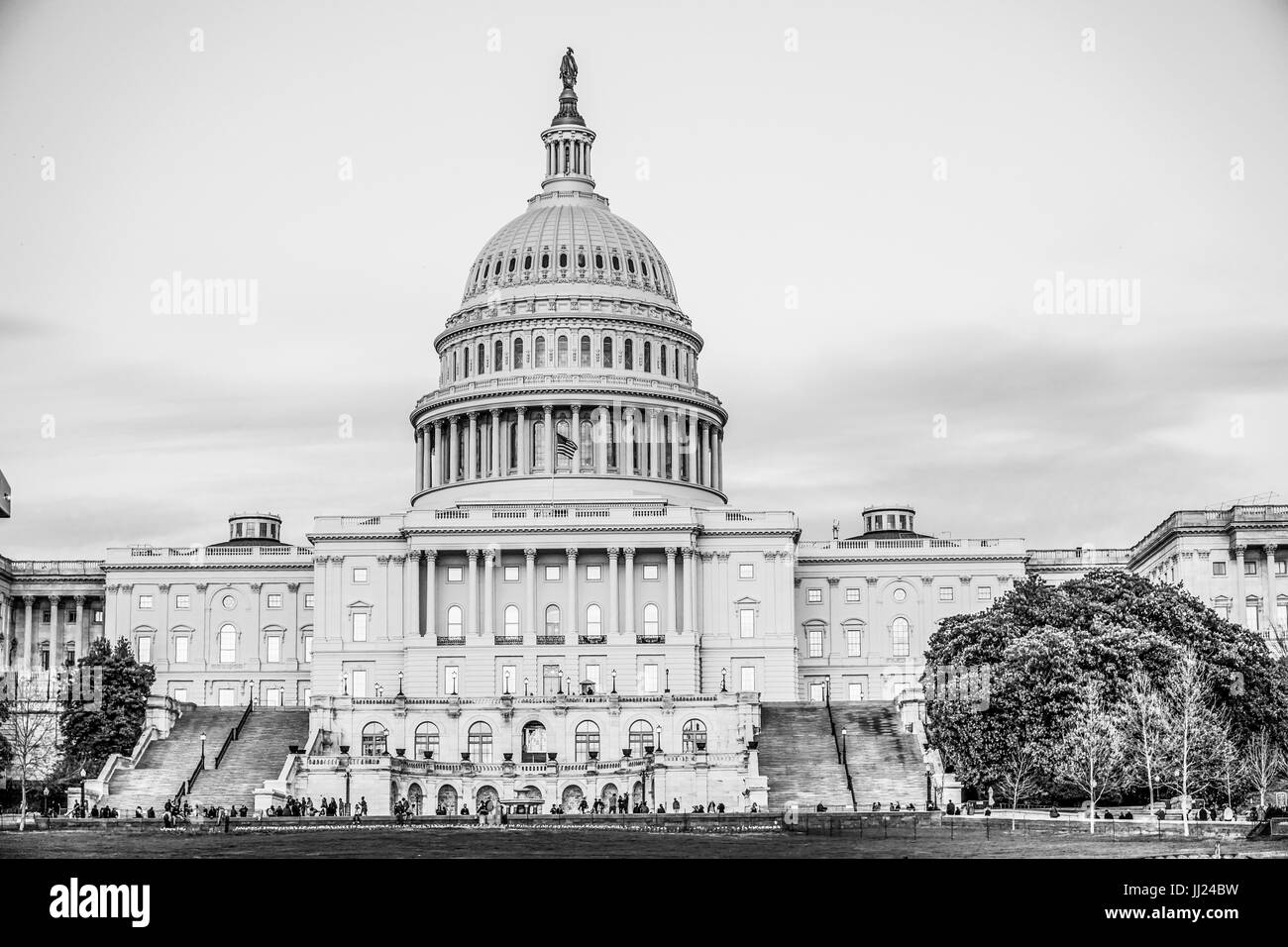 US Capitol one of the most famous buildings in the city WASHINGTON DC / COLUMBIA APRIL 7