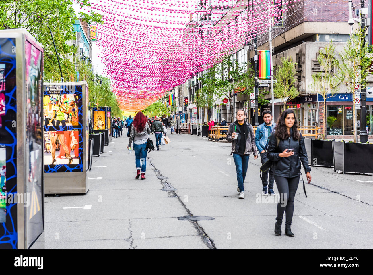 Gay village decoration High Resolution Stock Photography and Images - Alamy