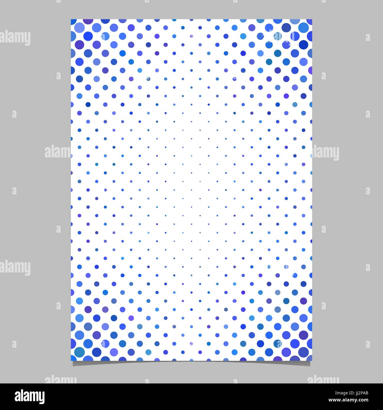 Abstract circle pattern page background template - vector design from ...