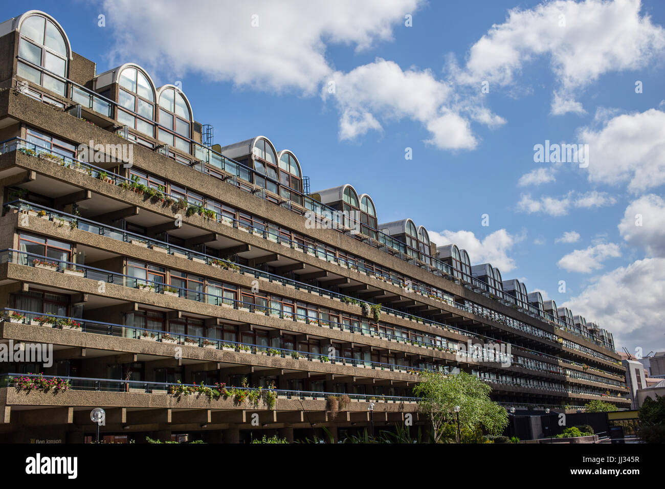Flats in the Barbican, London Stock Photo Alamy