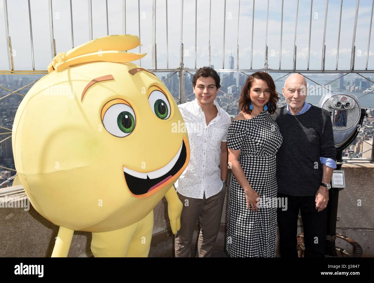 New York, NY, USA. 17th July, 2017. Jake T. Austin, Maya Rudolph ...