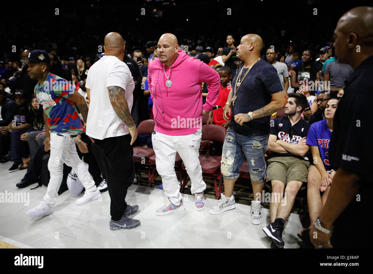 Fat Joe attends Big 3 league Phiily,PA 7/16/17 Stock Photo