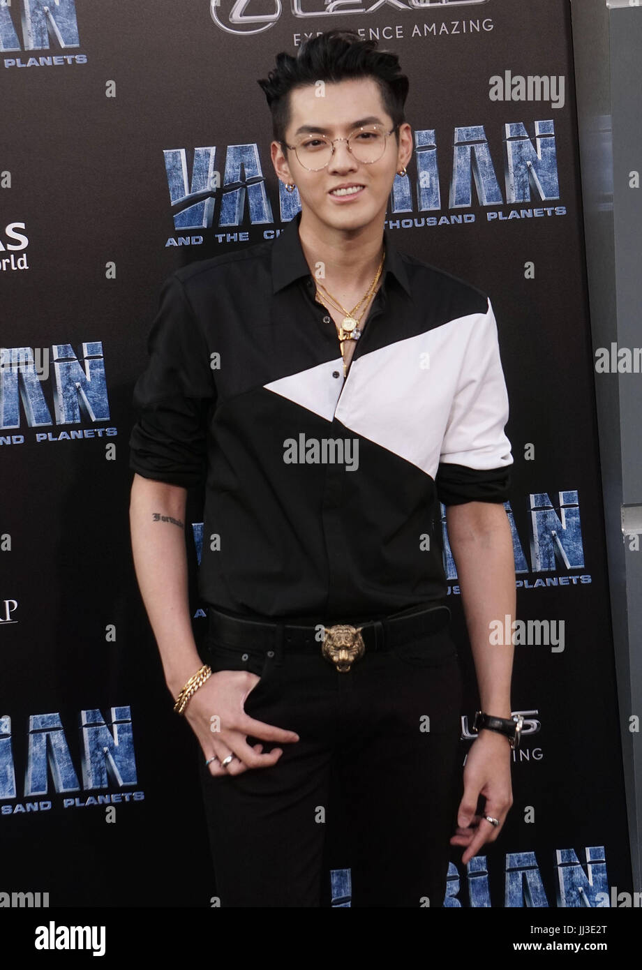 Kris Wu attends the 2018 American Music Awards at Microsoft Theater on  October 9, 2018 in Los Angeles, California. Photo by Lionel  Hahn/ABACAPRESS.COM Stock Photo - Alamy