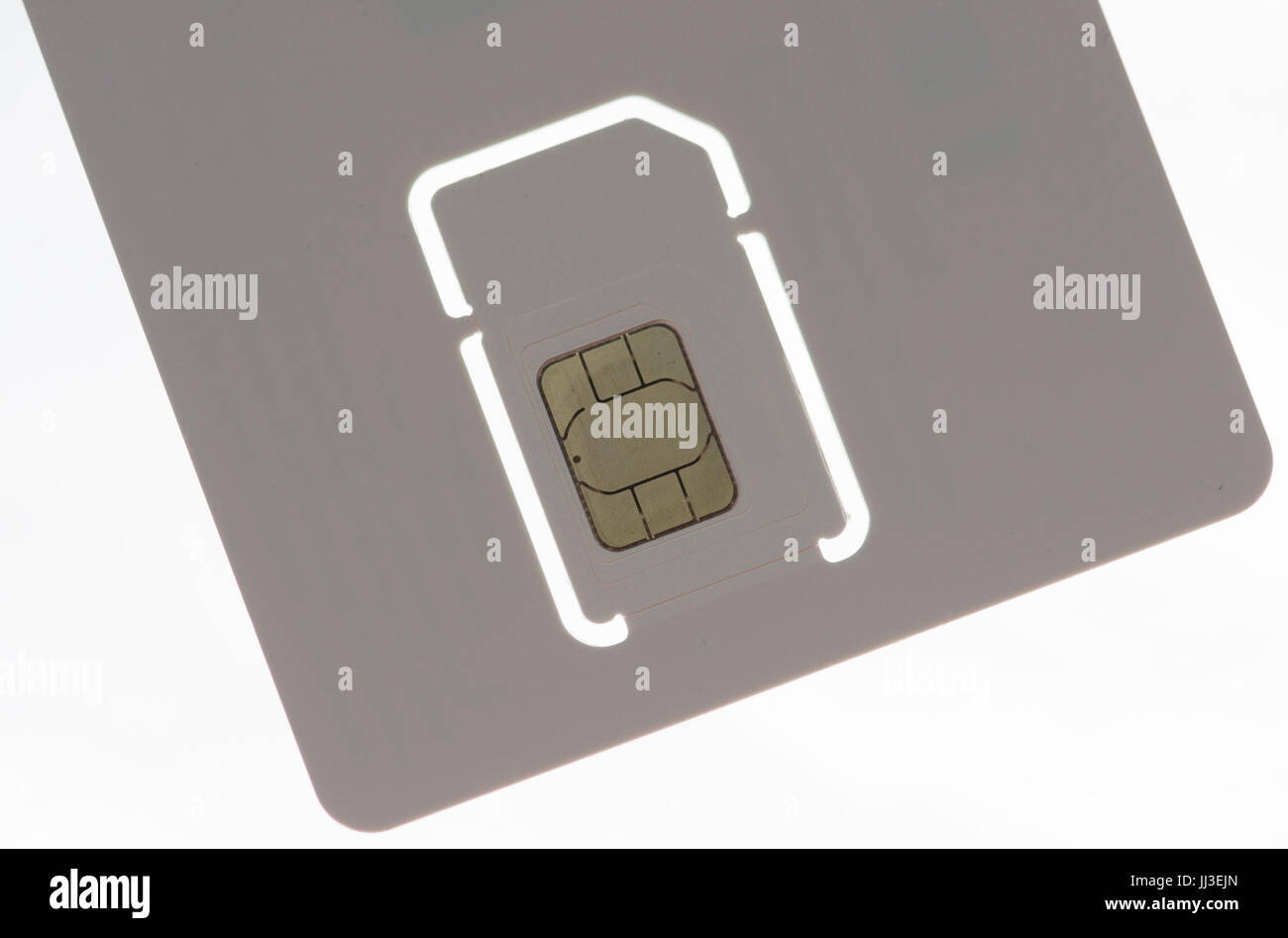 A SIM card on a desk in Berlin, Germany, 14 July 2017. Photo Paul
