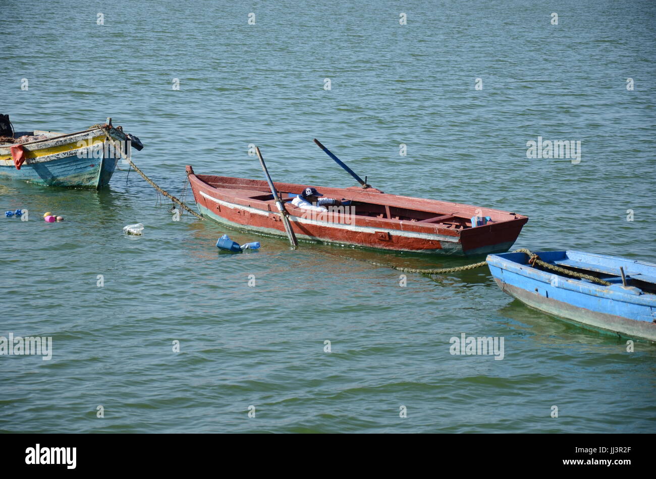 Boats in Morocco Stock Photo - Alamy