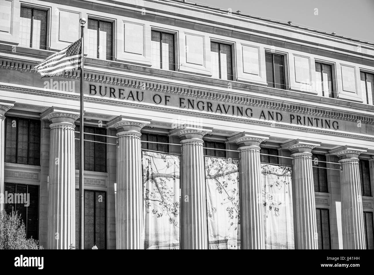 Bureau of printing and engraving black and white stock photos images