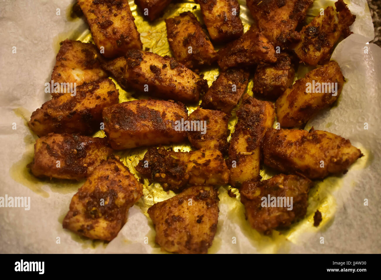 Tilapia Fish Indian Style Fish Fry Stock Photo Alamy