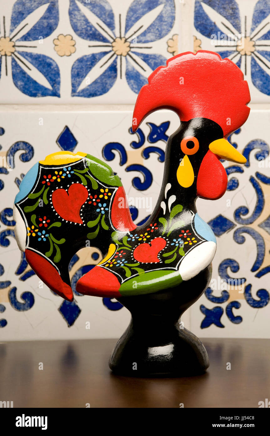 Colorful, Rooster, São Paulo, Brazil Stock Photo