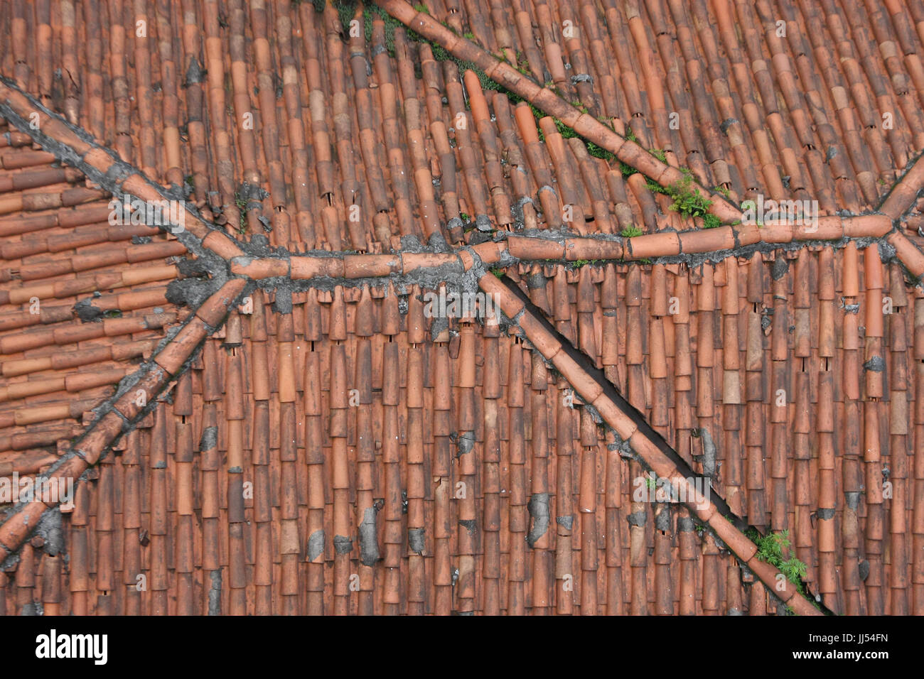 Roof, São Paulo, Brazil Stock Photo