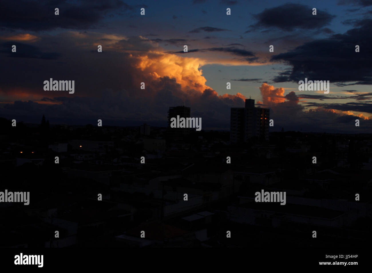 clouds, São Paulo, Brazil Stock Photo