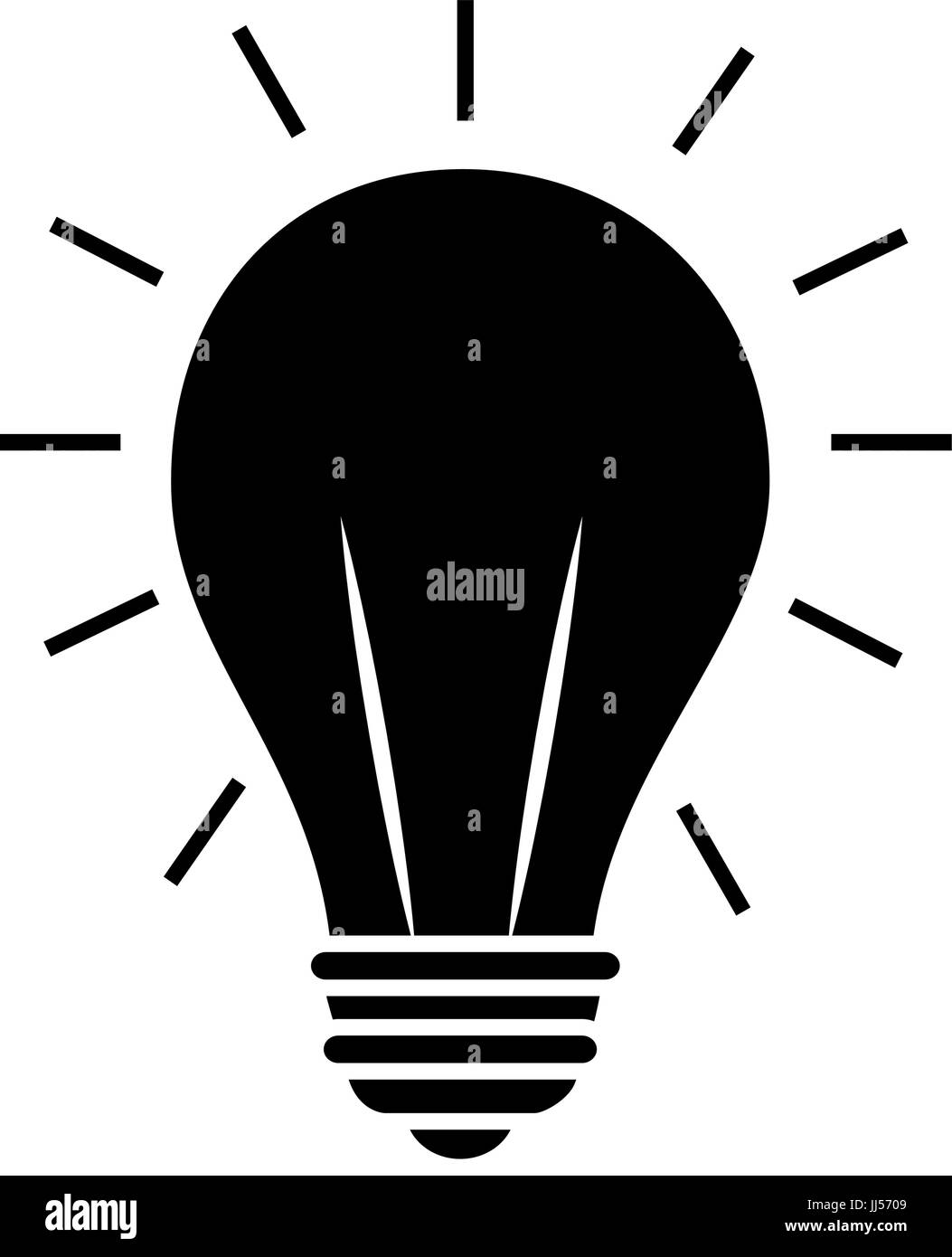 isolated light bulb icon vector illustration graphic design Stock ...