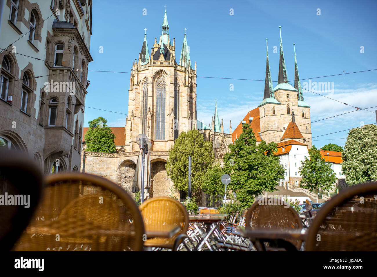 Erfurt city in Germany Stock Photo - Alamy