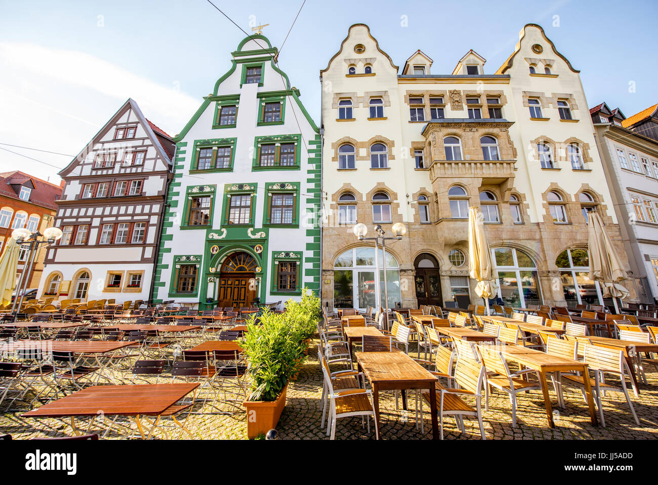Erfurt city in Germany Stock Photo